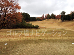 箕面ゴルフ倶楽部_インコース_18番ティグランド