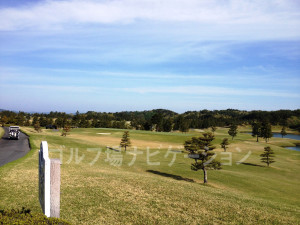 マスター室前からのコースの景観（２）