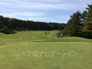 メイングリーンからティグランド方向の眺め