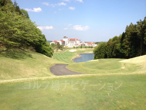 ホテル「グランドエクシブ那須白河」の中央狙い