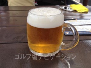 ビール大。おっきいです(笑)