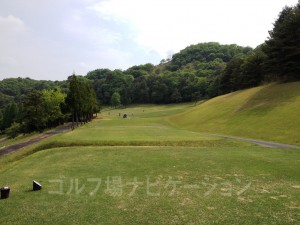 フロントティからの眺め。右は広い