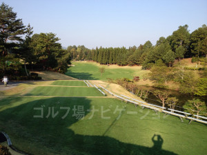 山の原コース1番ホール