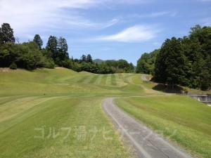 サードショットは打ち上げ。