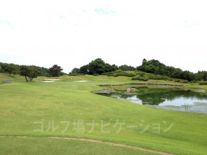 日本庭園のような美しい池