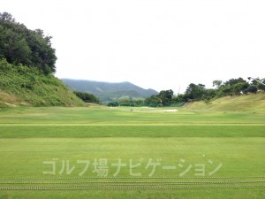 距離は180ヤードありました。