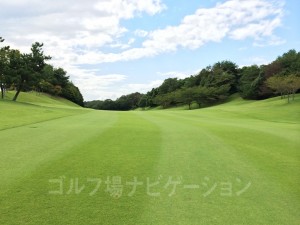 池を越えてからは上り傾斜