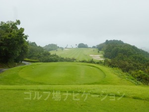 豪快な打ち下し。やや左右が狭い。