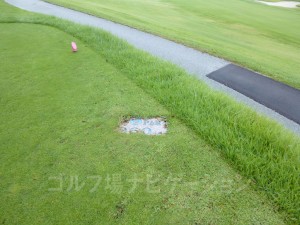 レディスティからの距離は360ヤード