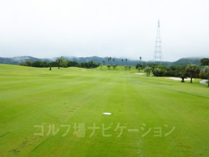 フェアウェイは傾斜やアンジュレーションがあります