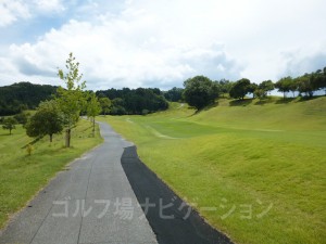 結構簡単に林が越えれます。