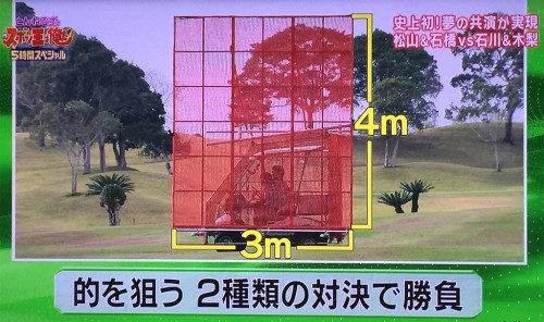 的を狙う２種類の対決で勝負