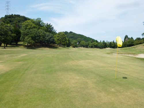 5番ホール・吹き流し地点