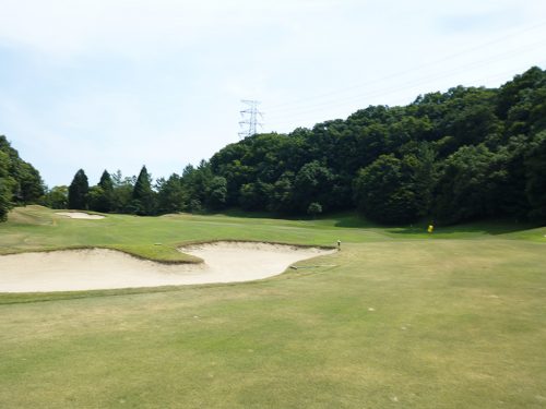 吹き流し地点まで50ヤード程手前