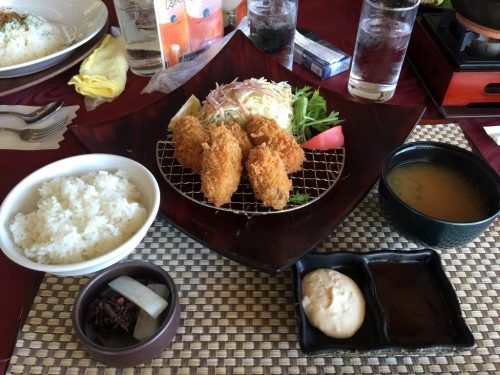 岡山県産カキフライ膳