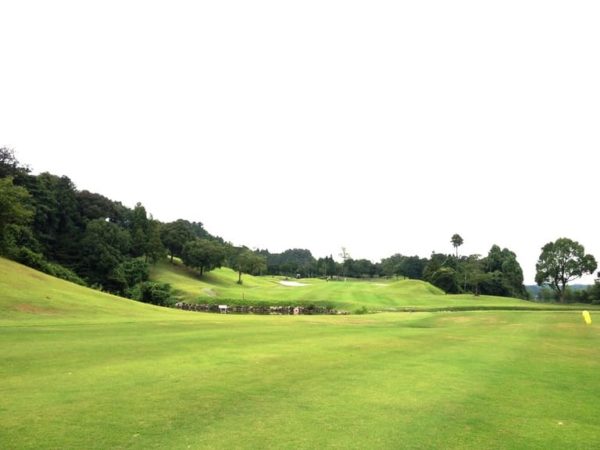 霞ゴルフクラブ INコース 15番ホール ロングホール