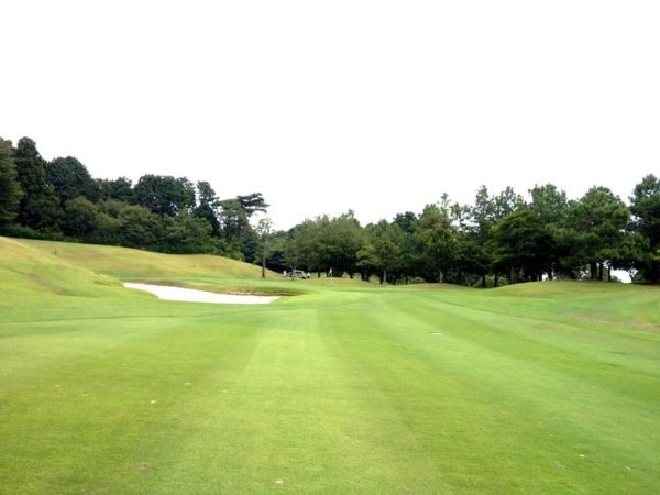 霞ゴルフクラブ OUTコース 6番ホール ロングホール