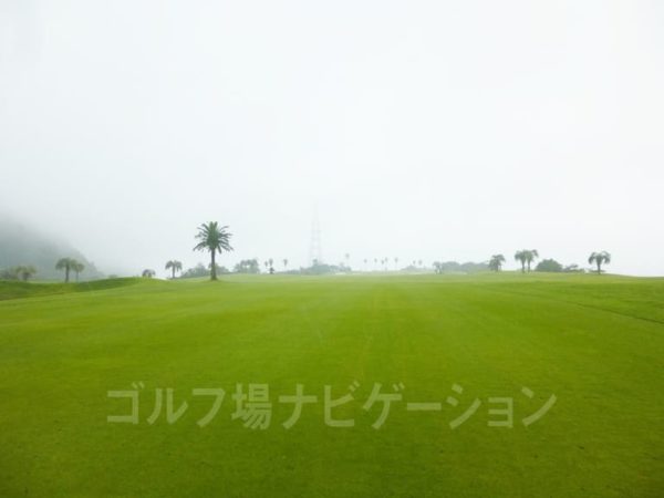 Kochi黒潮カントリークラブ 太平洋コース 1番ホール ロングホール
