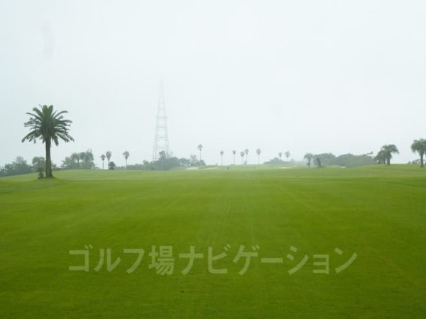 Kochi黒潮カントリークラブ 太平洋コース 1番ホール ロングホール