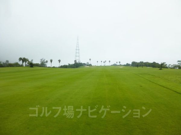 Kochi黒潮カントリークラブ 太平洋コース 1番ホール ロングホール