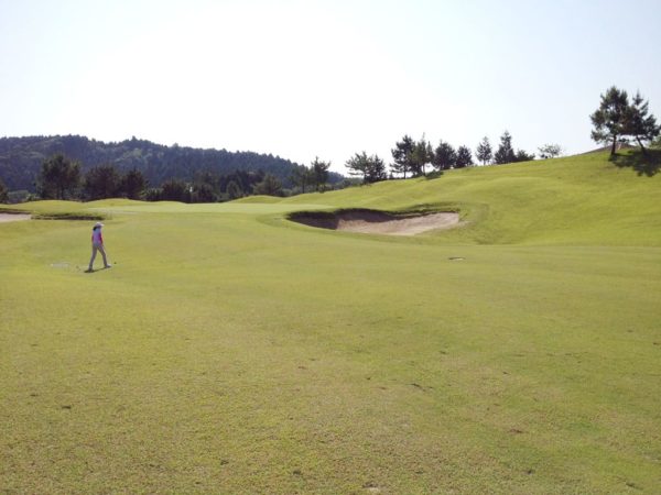 亀岡ゴルフクラブ 7番 ミドルホール