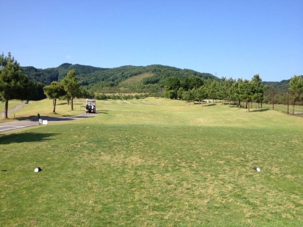 亀岡ゴルフクラブ 9番 ロングホール